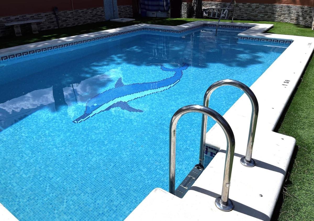 Chalet Los Pinos Con Piscina Privada Novo Sancti Petri Dış mekan fotoğraf